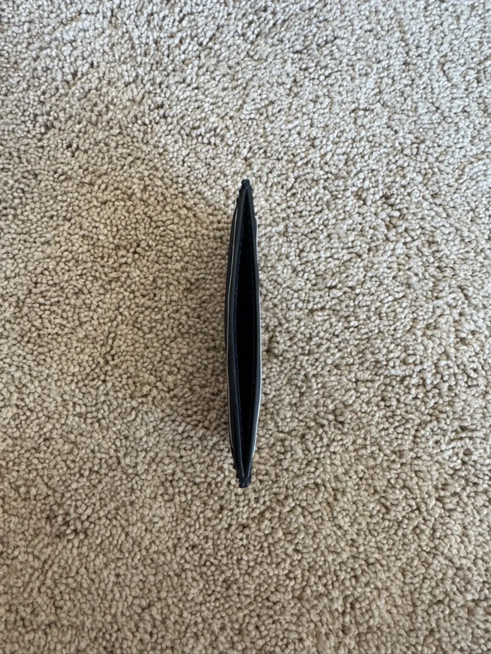 Brand New Gucci 4 Card Black Leather Card Holder - Picture 4 of 12